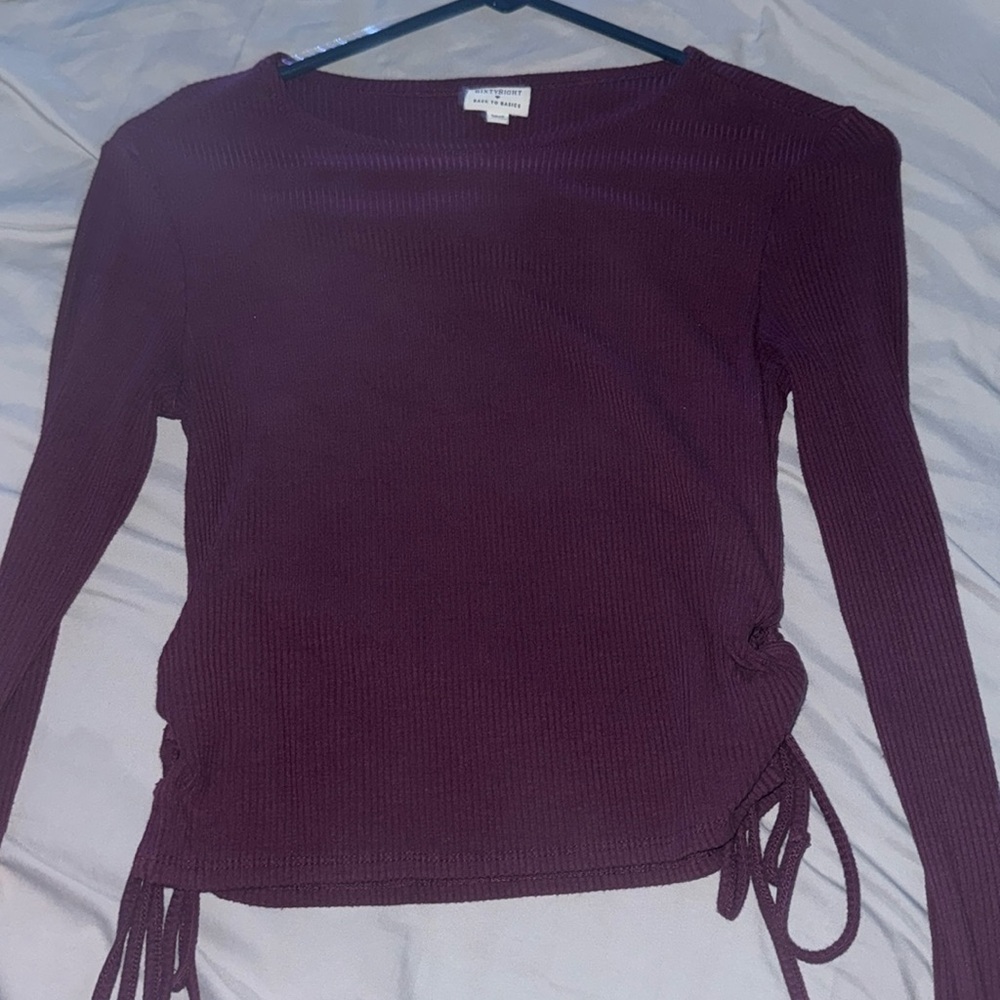 Purple Long sleeve top